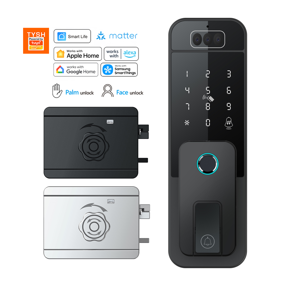 Tuya Smart - TYSH Matter Tuya Akıllı Kapı Kilidi,