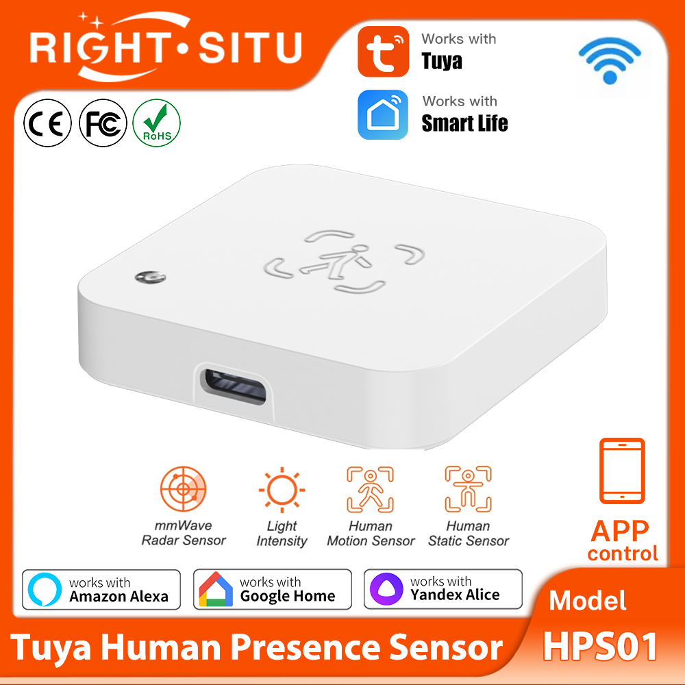 Tasmota - Tuya WiFi MmWave Radar Dedektörü Işık