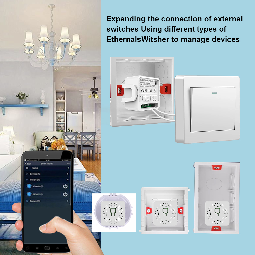 Tuya WiFi Akıllı Anahtar 1/2/3 - Smart Relay Tuya incelemesi ve fiyatı