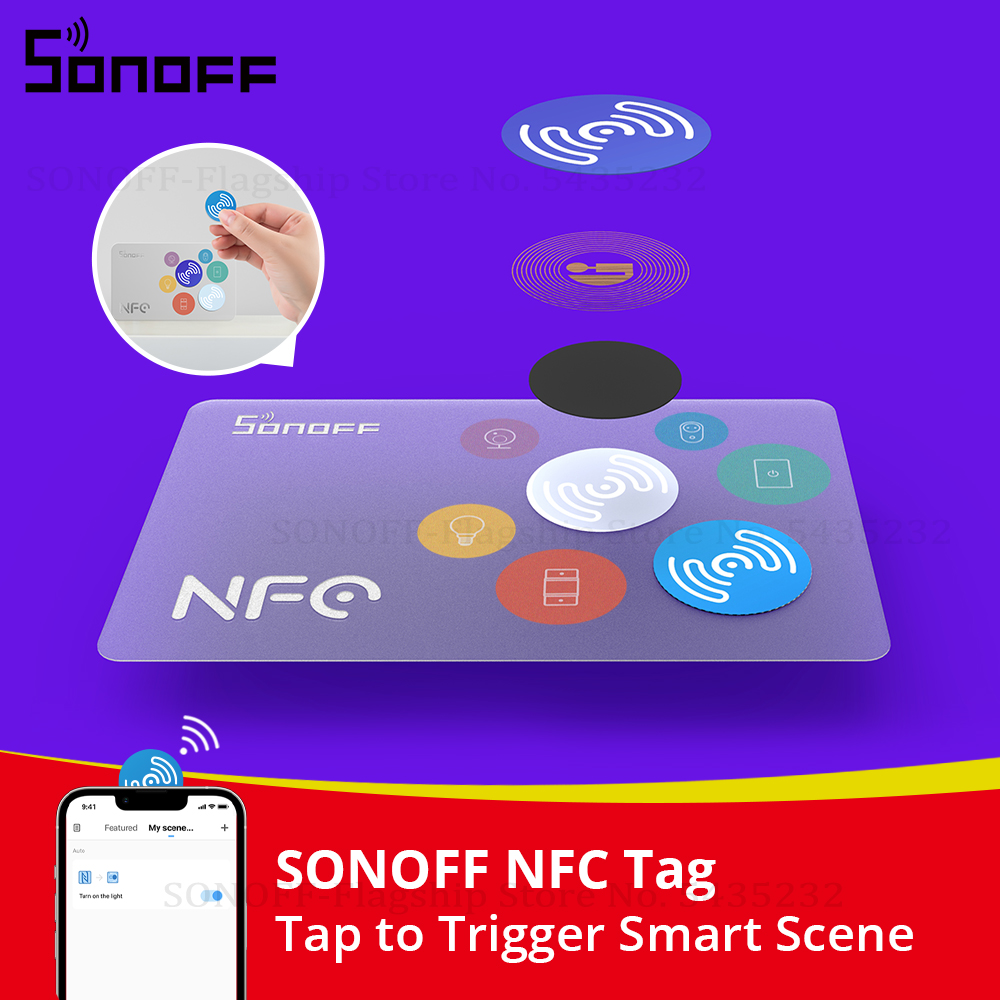 SONOFF NFC Etiketi Ntag215 Eti - Sonoff incelemesi ve fiyatı