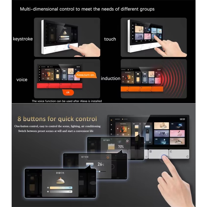 Yeni F5 6 İnç WiFi Tuya Çok Fo - Tuya Smart incelemesi ve fiyatı